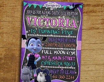 Vampirina party | Etsy