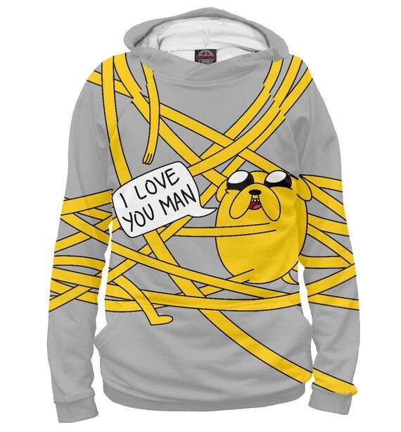 Finn and Jake Men's Women's Hoodie Adventure time Art