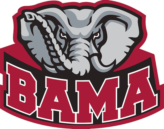 Download University of Alabama SVG Alabama a Crimson Tide Silhouette