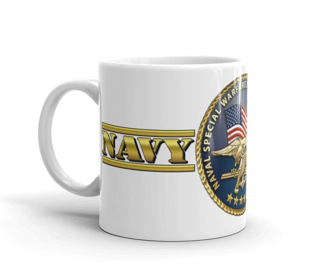 Navy Seal Mug, Elite Forces Mug, Navy, Seal Team Mug, Special Ops, Black Ops, Special, War, Forces, Clandestine, Military, Unique, Gift Idea