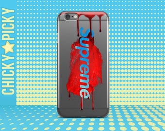 Supreme iPhone case red Supreme Samsung S8 plus case iPhone 7