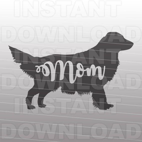 Download Golden Retriever Mom SVG FileDog Mom SVG File Personal