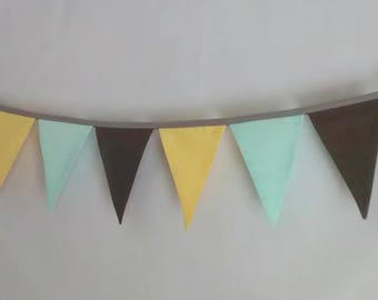 SALE - Fabric Pennant Bunting Banner