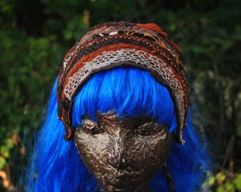 Hippie Headband - Dreadlock Headband - Dread Wrap -Boho Headband - Festival Headband - Womens Headband - Womens Hair Wrap - Gypsy Headband