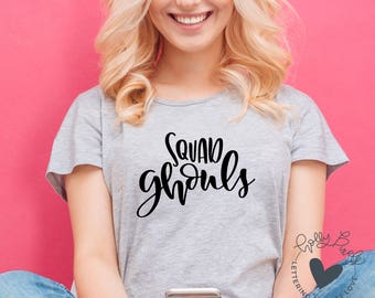 Squad Ghouls SVG | Funny Halloween SVG Design | Halloween SVG File | Halloween Cut File for Teens | Halloween Cricut File | Squad Goals