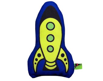 plush rocket ship