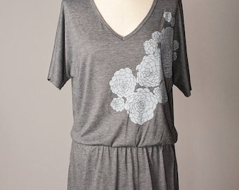 SUMMER SALE women's tunics, tunic dress, women tunic tops, gray tunic