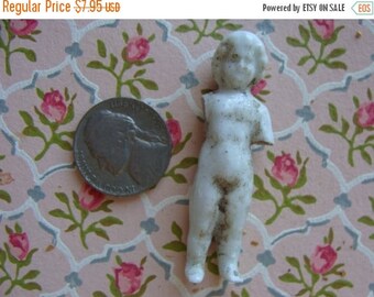 ONSALE One Antique German Frozen Doll Itty Bitty Tiny Precious Char for Jewelry or assemblage No 29
