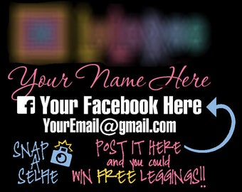 Fashion Consultant Vehicle Decal Snap-A-Selfie - LLR - Customizable - Vinyl Graphic