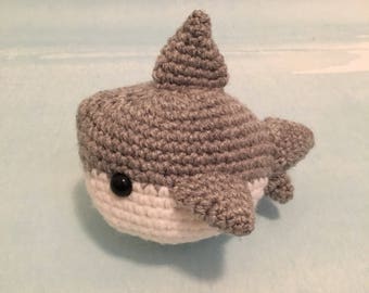 Bruce the Great White Shark Amigurumi - Shark Week - Ready to Ship