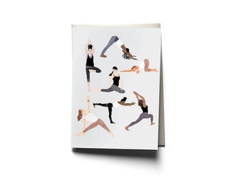 Group Yoga A6 Single Card
