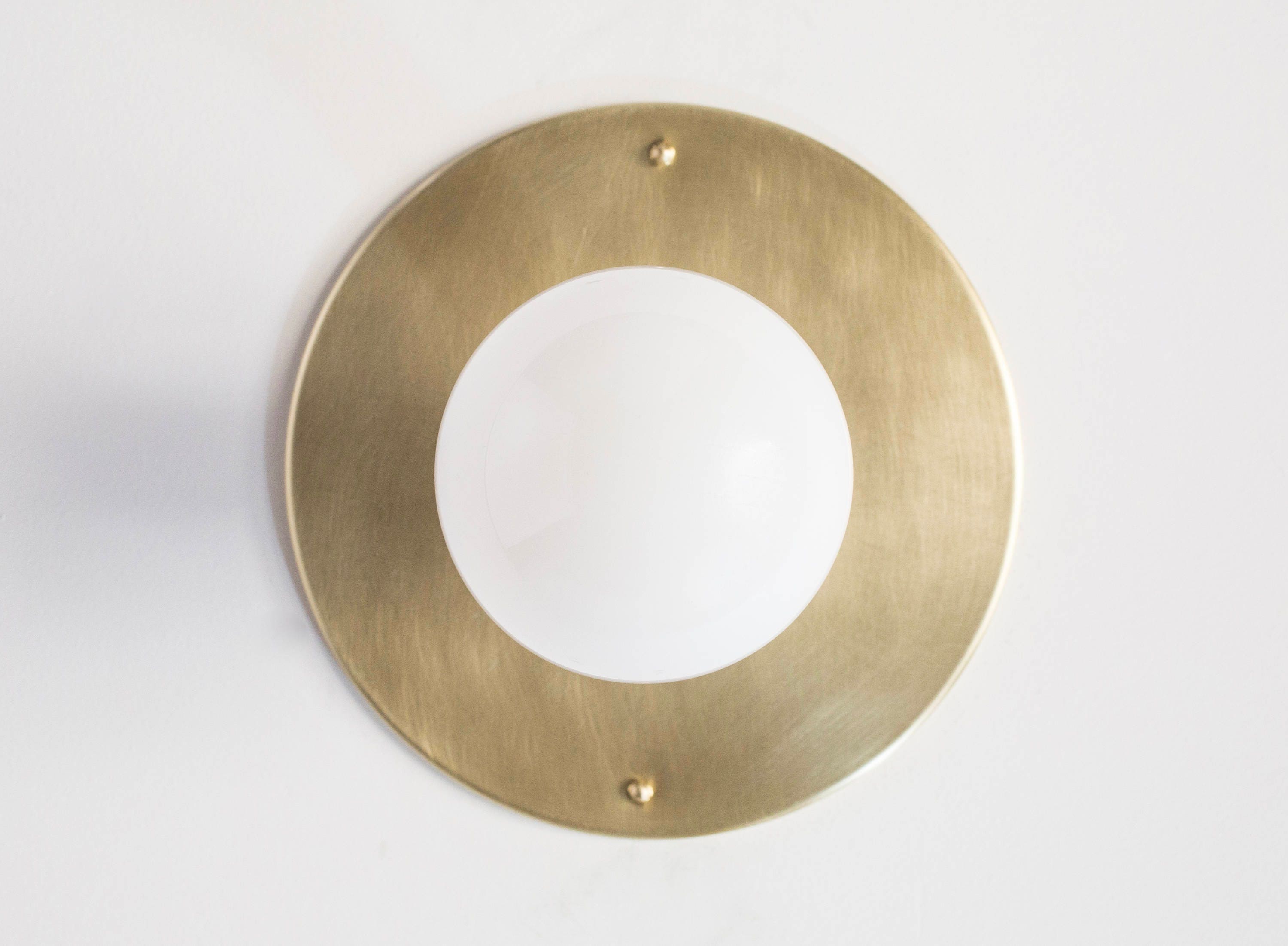 Wall Sconce Lighting or Flush Mount Ceiling Light Large