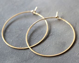 3 Almond Rhinestone Scoop Wide Almond Earring