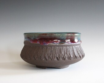 Pottery Bowl, Handmade Ceramic Bowl, hand thrown stoneware bowl, ceramic serving bowl