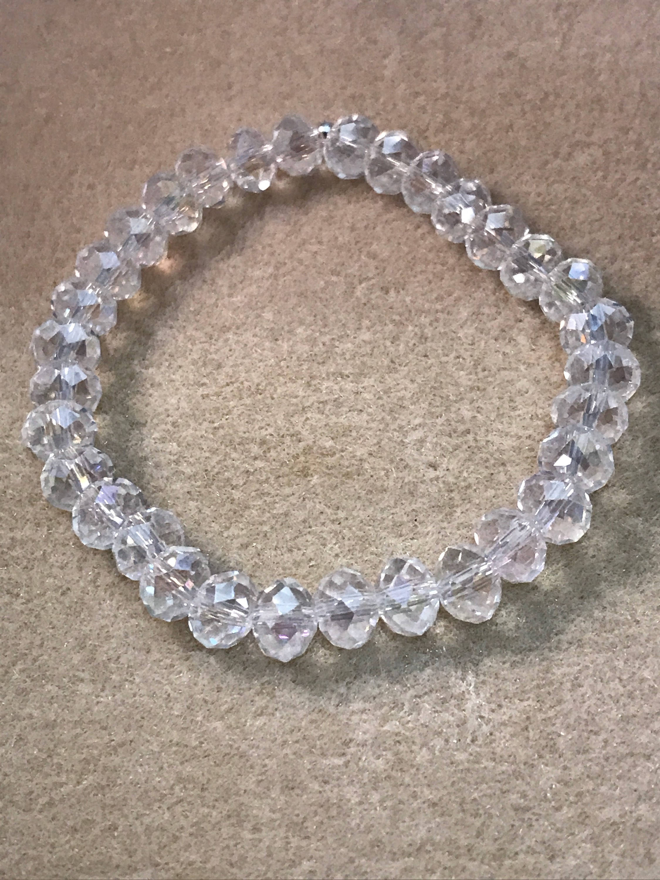 Crystal Diamond Clear Aurora Borealis Iridescent