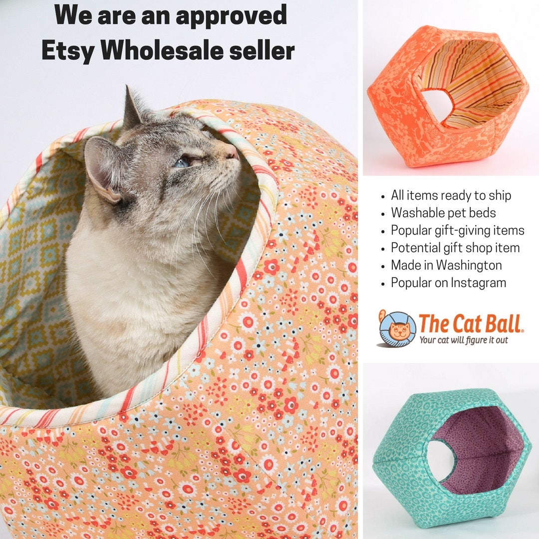 Shark Cat Ball cat bed Shark Week Shark cat bed Cats in