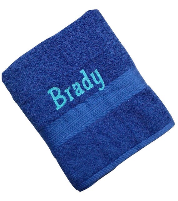 Personalized Bath Towels Embroidered Bath Towel Personalized