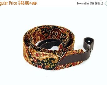 ON SALE this week only Gypsy Paisley Mandolin / Ukulele Strap