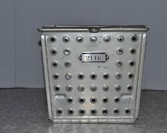 Wire Locker Basket ~ Gym Basket ~ Androck Wire Basket ~ Storage Basket ~ No 2116 ~ Industrial ~ Home Decor ~ Epsteam