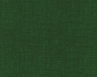 Sketch Fabric By The Yard - Choose Solid Green or Brown Fabric - Christmas Fabric Yardage - Choose Fat Quarter, Half Yard or By The Yard