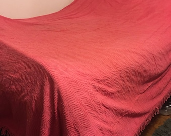 pink chenille bedspread