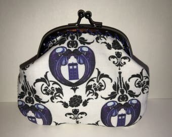 Weeping Angels Dr Who Tardis Coin Purse