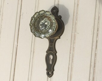 Excellent Glass Door Knob & Key Plate Wallhanger