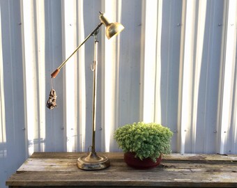 Vintage Industrial Swing Arm Desk Lamp