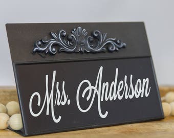 desk name plates | etsy desk name plates | etsy