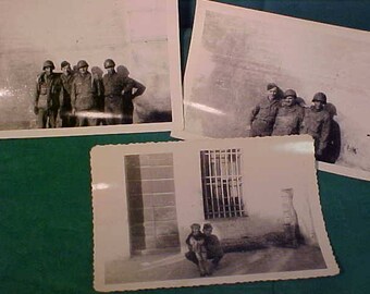 Eleven (11) Different Army Real Black and White Photos