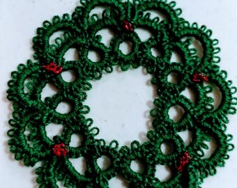 Tatted Wreath Ornament