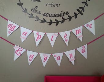 paper Garland Bunting theme greed