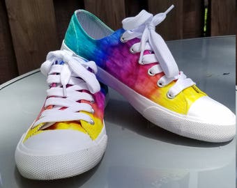 Tie dye shoes | Etsy