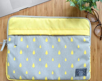 13",15" yellow laptop sleeve, macbook sleeve, macbook pro 13" sleeve case, apple12" macbook sleeve case,macbook pro 15" sleeve case