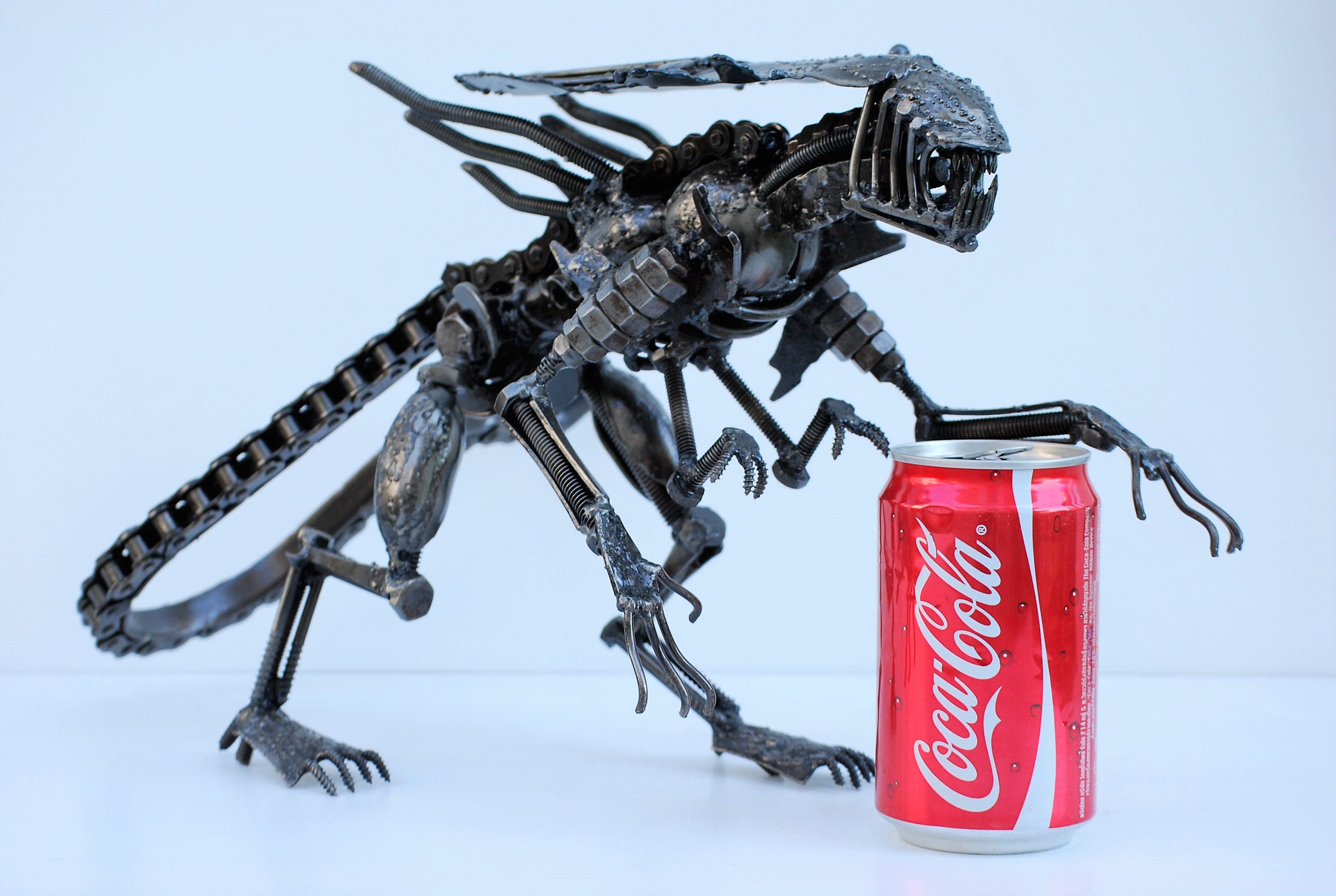XENOMORPH METAL SCULPTURE Queen Monster Gift For Christmas