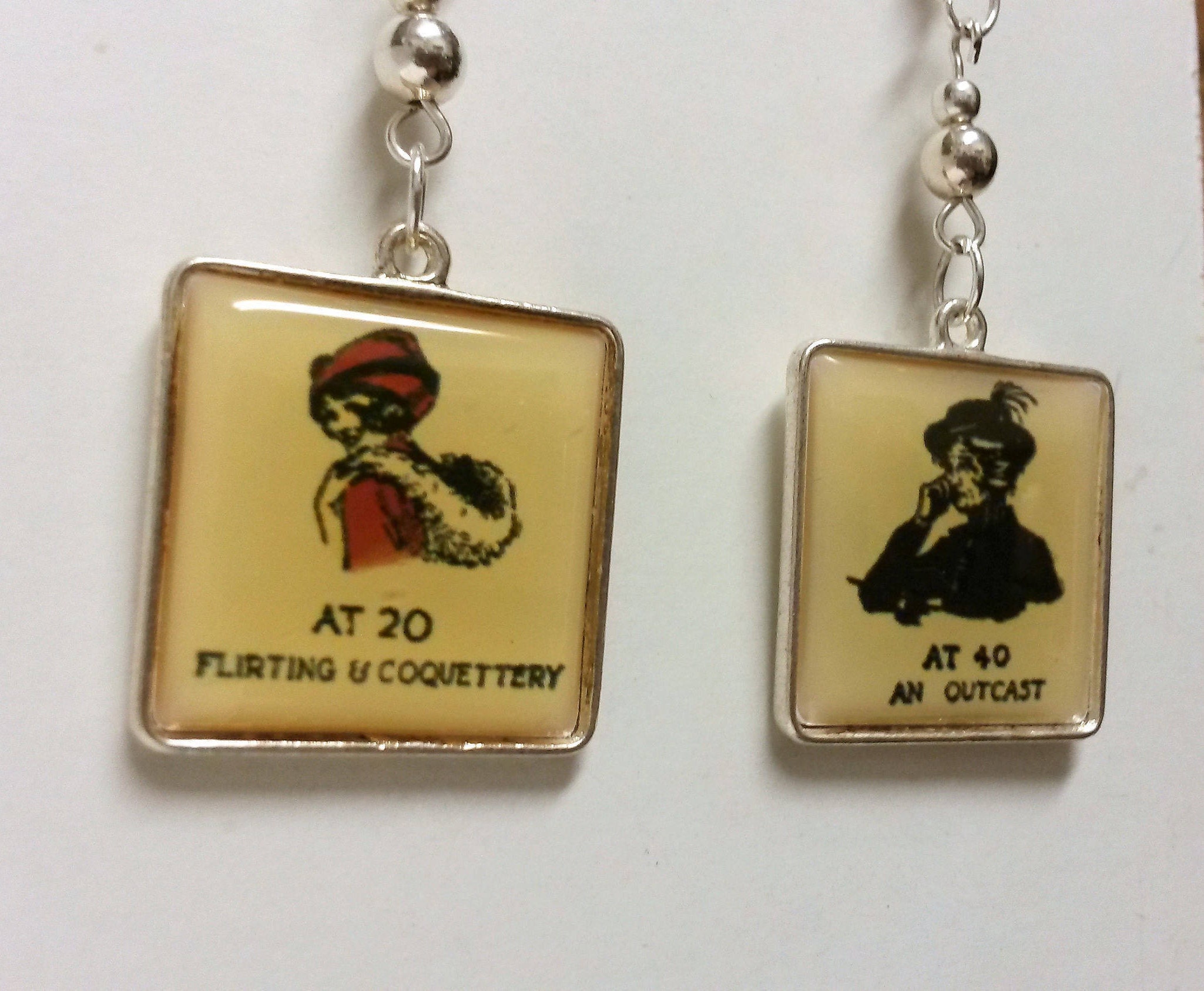 Funny Statement Earrings Dangle Earrings Funny Gift Gift