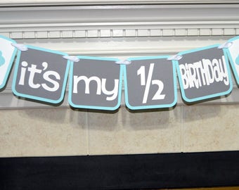 1 2 birthday banner
