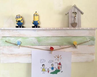 SALE Wooden Shelf For Kids, Shelf For Kids, Shelf For Kids Wood, Wall Shelf For Kids, Shelfs For Kids, Kids Shelf, Floating Shelf For Kids