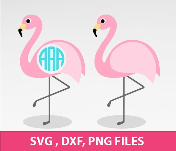 Download flamingo SVG DXF PNG Formats cut file clip art 0069