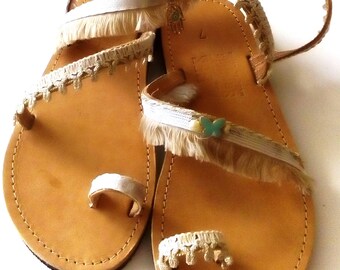 beach wedding barefoot sandals, wedding shoes, bridal sandals, flat shoes, womens sandals, leather shoes, slip on, handmade leather sandals