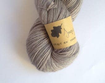 Mouse - Skein of baby alpaca hand dyed