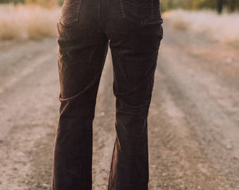 brown corduroy pants womens