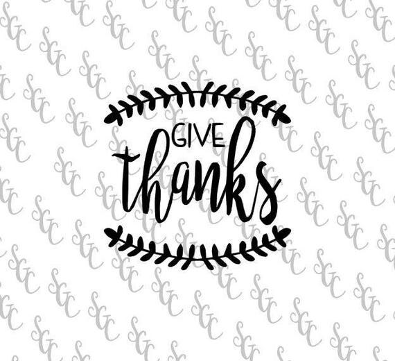 Reusable Stencil Give Thanks Many Sizes to Choose from
