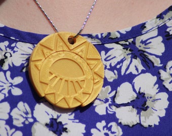 Cities of Gold. Estebans Amulet from "The Mysterious Cities of Gold" (Les Mystérieuses Cités d'or) FREE UK Delivery
