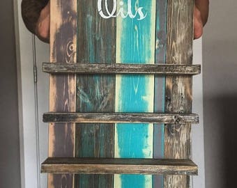 Essential oils rack / Essential oil rack display / Essential oil rack holder / Essential oils storage rack / Essential oils shelf