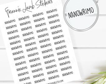 Nanowrimo | Etsy