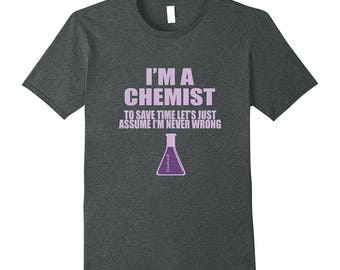 Chemistry tshirt | Etsy