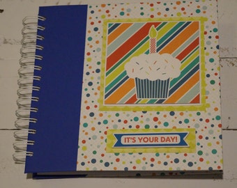 Birthday Boy Mini Album 8x8