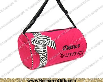 personalized dance bag for little girl