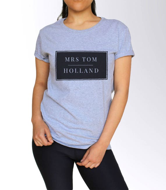 Tom Holland T shirt White and Grey 3 Sizes